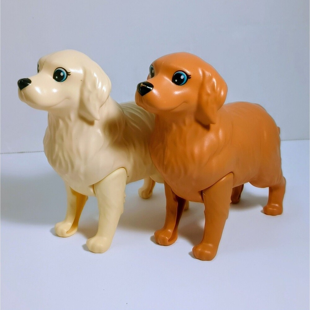 Barbie Pet Golden Retriever Mom Dog Replacements Puppy Newborn Set Parts